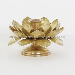 OTTONE FIORE di LOTO TEA LIGHT CANDLE HOLDER