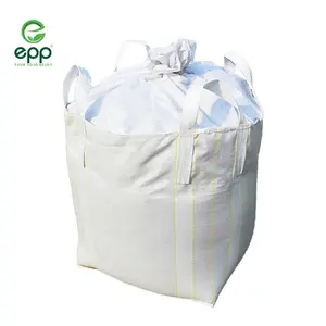 A buon mercato all'ingrosso super sack 1.5ton pellet di legno di pino sacchetti di imballaggio dimensione sacchetto di deflettore di alta qualità usato pp jumbo bag