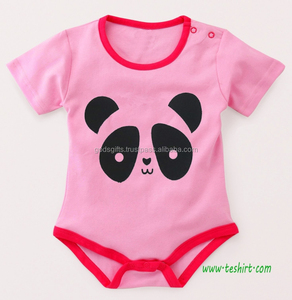 Barboteuse en coton biologique pour nouveau-né, vêtements Style à manches courtes, pour bébé garçon et fille, en bambou naturel, vente en gros, OEM /ODM, 5 pièces - Product Image 5