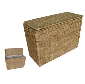 Cesta de ropa sucia plegable con sábana de algodón en el interior - Product Image 1