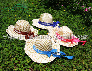 Customized Plain Floppy <b>Straw</b> <b>Hat</b> with Custom Logo <b>Summer</b> Use Vietnam-Made at a Good Price - Product Image 3