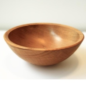 Cuenco de madera hecho a mano para fruta y ensalada, mesa de cena de tamaño grande, tazón de madera de acacia, precio bajo - Product Image 6