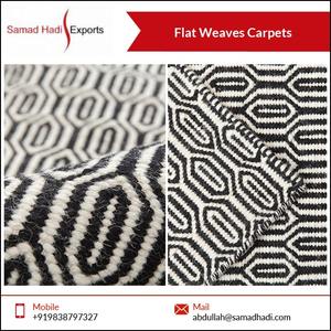 La última técnica de tejido plano de alfombra de suelo de hotel hecha a mano única con patrón bordado llamativo para exportación a bajo precio - Product Image 2