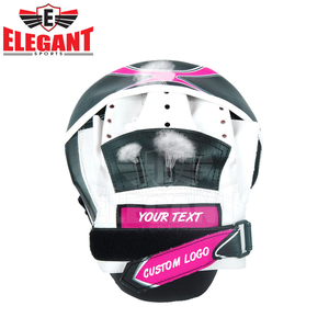 Logotipo personalizado/etiqueta de boxeo Focus Target Mitts almohadillas de perforación MMA de calidad superior al por mayor Thai Strike Kick Training Focus Pads - Product Image 4