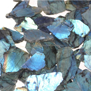 Pierre de cristal originale brute de Labradorite naturelle directe d'usine pierres précieuses en vrac à vendre - Product Image 2