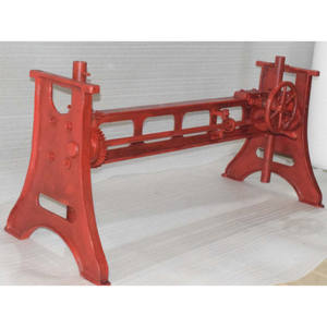 Base de table en fonte de style américain antique Design métallique industriel réglable pour la maison Café Villa Utilisation extérieure pour les hôtels - Product Image 4