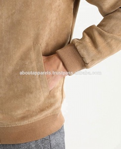 Veste en cuir de moto en daim véritable pour homme, taille plus, hiver - Personnalisable OEM, veste en cuir synthétique pour motard - Product Image 4