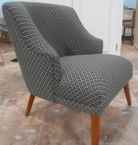 Mindi Wood Living Room <b>Chair</b> Furniture <b>Retro</b> Style - Product Image 2