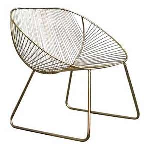 Silla de comedor de Metal de alambre envejecido moderno hecho a mano PC muebles para el hogar buen diseño asequible - Product Image 1