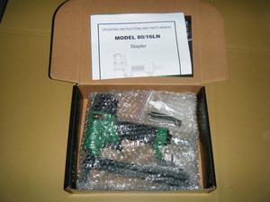 APLUS-Grapadora de aire para tapicería, doble gatillo, corona, 16mm, para sofá de madera, fuente neumática - Product Image 3