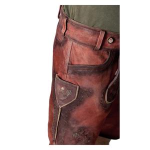 Men Suede Leather <b>Pants</b> Trouser <b>Carpenters</b> Goat Suede Lederhose (Lederhosen Garments) - Product Image 3