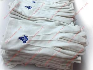 Gant en coton commercial avec bouton de fixation pour les restaurants faisant partie d'un kit de tablier - Product Image 2