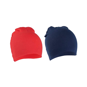 Gorro de punto para bebé de algodón certificado GOTS - Product Image 1