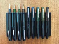 Высококачественная шариковая ручка с зажимом по разумной цене, изготовлена из оригинального цветного эбонитового материала