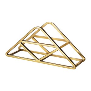 Servilletero de Metal con Diseño Triangular para Mesa de Comedor - Product Image 1