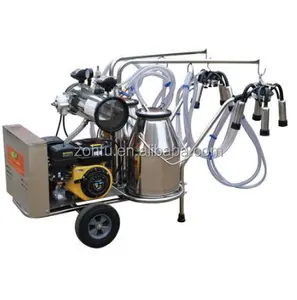 Automatically portable small single bucket manual goat sheep cow milker milking machine for farm milking machine for cows