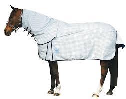 Couverture en coton pour cheval avec capuche, légère, respirante, drap d'été, couverture intégrale du cou, couverture d'écurie, durable, confortable, 2 sangles pour les pattes - Product Image 4