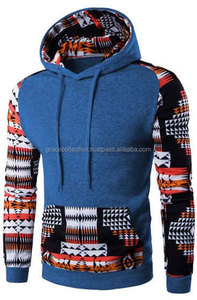 Pull à capuche rembourré pour hommes, gilet à coupe cintrée, Design graphique personnalisé, nouvelle collection 2020 - Product Image 5
