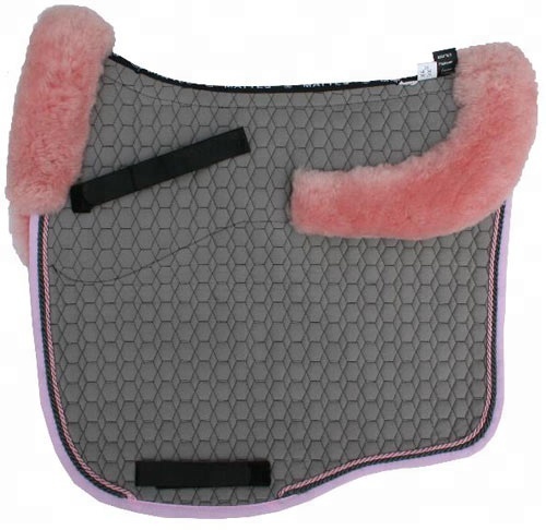 Седельный коврик Eurofit из шкуры ягненка