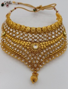 Cổ mạ vàng Choker Vòng cổ đảo ngược quảng cáo - Product Image 3