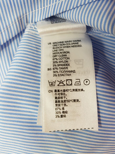 Camisa de oficina ajustada de algodón para mujer, moda de verano Formal a rayas para adultos, ropa de oficina en stock - Product Image 4