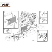 VOE 14659238-Compresor para cargadoras de ruedas, excavadoras y motoniveladoras-Piezas de maquinaria de construcción de nueva condición OEM