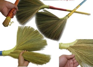 Balai en herbe, brosses en herbe / herbe naturelle / balai en paille - Product Image 5