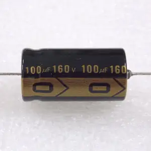 Loạt Tụ Điện Điện Phân Nhôm Hướng Trục, 100UF 160V - Product Image 1