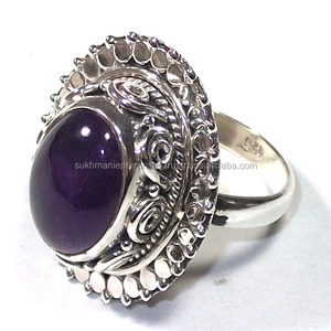 Bijoux en argent Sterling 925, bague en ONYX noir - Product Image 5
