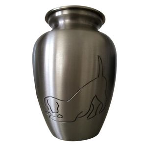 Suministros funerarios, urna de perro, Brassworld, India - Product Image 1