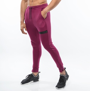 กางเกงออกกำลังกายลำลองสำหรับผู้ชายกางเกงออกกำลังกายน้ำหนักเบากันเหงื่อเอวกลางมีความยืดหยุ่นและสวมใส่สบาย - Product Image 5