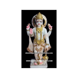 รูปปั้นพระวิสุทธินูหินอ่อน - Product Image 1