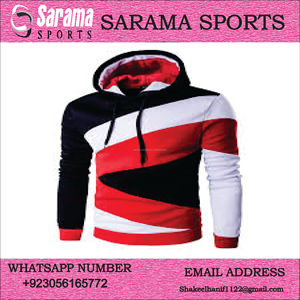 Venta al por mayor 300gsm Fleece Pullover Hoodies Hombres Sudaderas con capucha personalizadas con logotipo y diseño personalizado, - Product Image 2