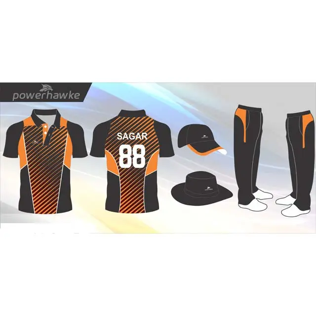 Formal Look New Design Printed Cricket Uniforms with Customization Features available in Beautiful Decent Colors
