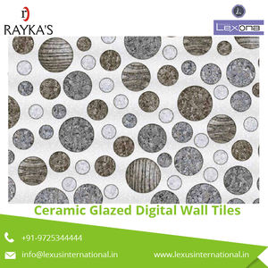 Azulejos de pared de cerámica esmaltada de diseño moderno, aislamiento térmico de textura sólida, antibacteriano para decoración de habitaciones, apartamentos indios - Product Image 5