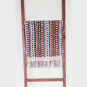 Pop Pom Multi Color Handloomed <b>Turkish</b> <b>Towel</b>, <b>Turkish</b> Cotton <b>Towels</b> Handloomed <b>Towels</b> Pestemal Peshtamal Pestamal Hammam Hamam - Product Image 3