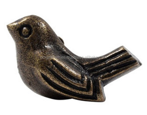 wholesale Cast Iron Bird <b>Knob</b> Cabinet <b>Knob</b> Cupboard Drawer Pull <b>Door</b> Handles <b>Knob</b> Antique <b>Black</b> Cabinet Handle - Product Image 1
