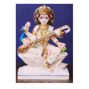รูปปั้นพระแม่ศรีสวัสดีจากหินอ่อน - Product Image 1