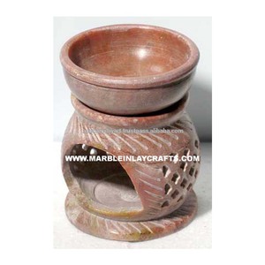 Fragrance Soapstone Handmade Antique <b>Oil</b> <b>Burner</b> - Product Image 1