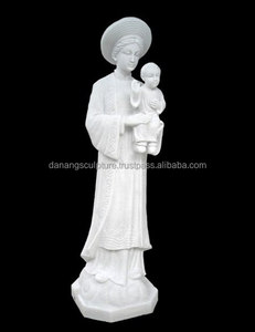 Iglesia religión mármol Virgen María con estatuas de bebé Nuestra Señora de La Vang DSF-C048 - Product Image 1