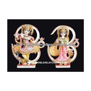Marble Statue Of Lord Radha Krishna - Product Image 1