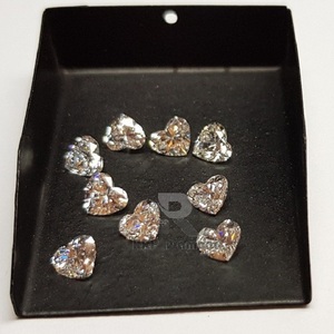 Diamant synthétique de très bonne taille, pureté VS, forme cœur, 0,20-0,29 carat, certifié IGI, diamants en vrac - Product Image 1