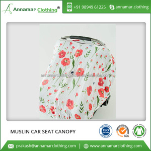 Made In India High Quality Wholesale Price Baby Car Seat Canopy Cover - Product Image 4