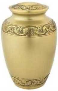 Urnes commémoratives classiques en or massif, métal, laiton/aluminium, pour adultes, cendres de funérailles humaines, Style américain/européen - Product Image 4