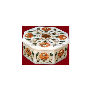 Marble Stone Inlay <b>Box</b> - Product Image 1