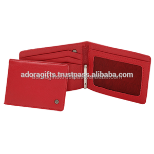 Cartera con clip para dinero de cuero genuino al por mayor, la mejor cartera de la India 2024 - Product Image 1