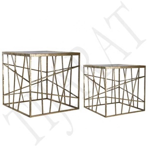 TABLE basse de jardin en métal, style moderne, classique, ANTIQUE, meilleure vente - Product Image 1