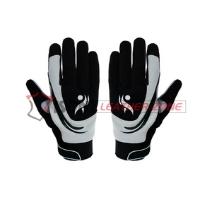 Guantes de Mecánico Personalizados de Cuero Sintético Gris Negro Resistentes al Calor y Antideslizantes para la Seguridad de las Manos de los Trabajadores, Guantes de Protección Personal - Product Image 5