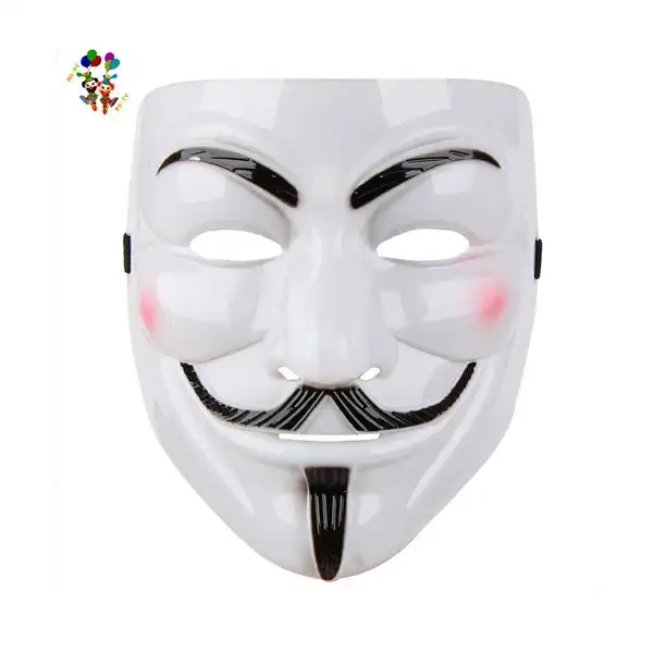 Goedkope Plastic V Voor Vendetta Maskerade Halloween Party Maskers Voor Volwassenen HPC-1521
