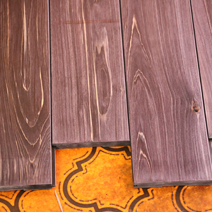 พื้น Hinoki ย้อมด้วยสารเคลือบยูรีเทนผลิตจากไม้ญี่ปุ่น - Product Image 3